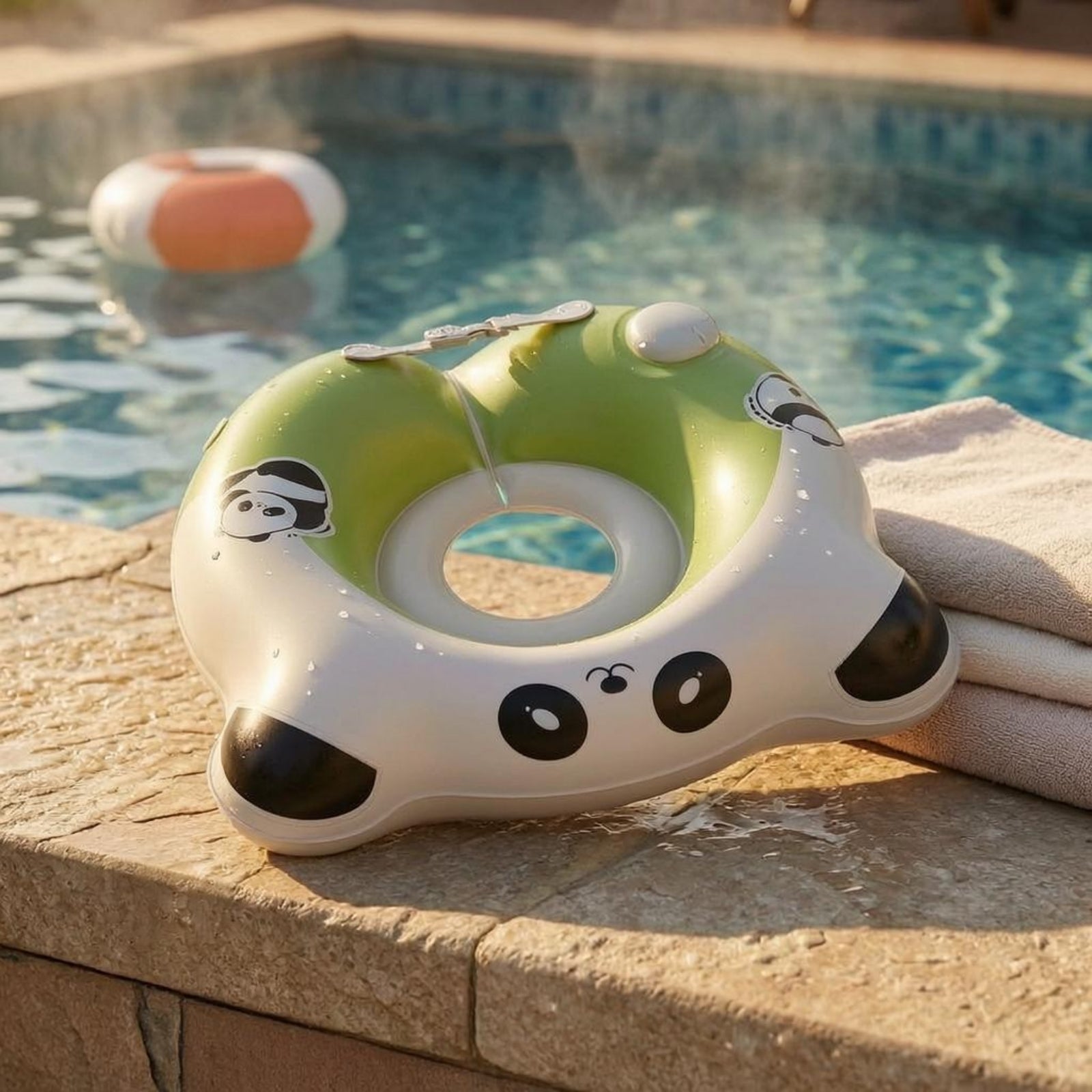 Baby Underarm Buoyancy Aid Assistant Soft Underarm Swim Collar Waterproof