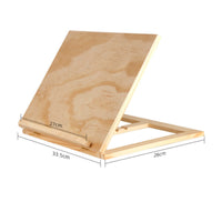Portable Art Easel Set 2 in 1 Foldable Drawing Easel Writing Utensil Ledge