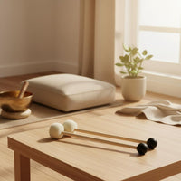 Double-Headed Singing Bowl Mallet for Meditation