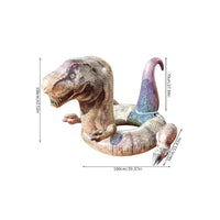 Dinosaur Swim Circle Raised Tail Ride on Buoy PVC