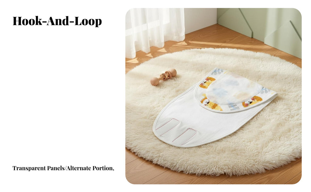 Adjustable Newborn Wrap Womb-Like Comfort flap-shaped infant Swaddler Machine launderable
