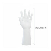 2 Pieces Male Hand Model Sturdy Fake Hand Model Reusable for Showroom