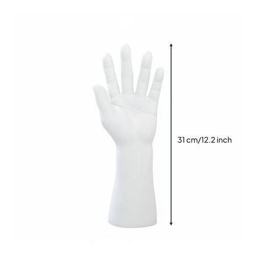 2 Pieces Male Hand Model Sturdy Fake Hand Model Reusable for Showroom