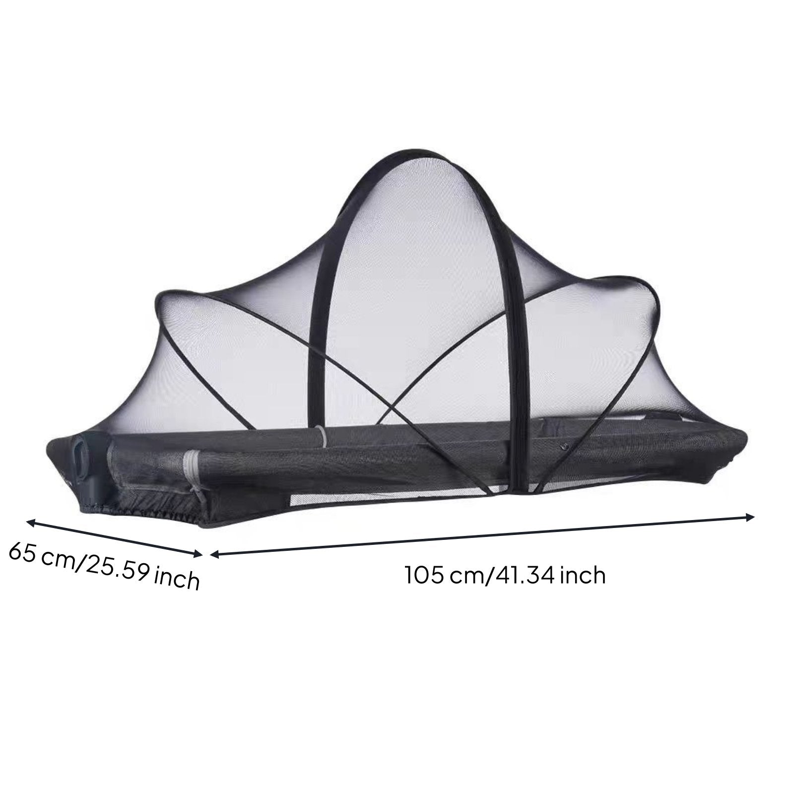 Foldable Crib Net Breathable Crib Tent Easy Install Infant Bed Sleeper Tent for Infants, Children, Nursery, Bedroom