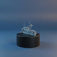 Aircraft Carrier Superstructure High Fidelity for Display, Hobbyists