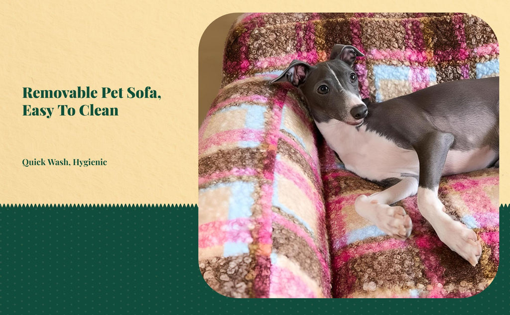 Non-slip pet sofa bed for all seasons