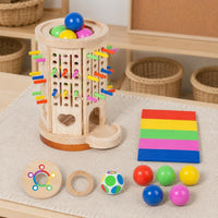 Wooden Stick Balance Game Interactive Kids Plaything Early Learning for Children