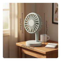 OB11 Scale Fan Lightweight Miniature Electric Fan for Hobbyists