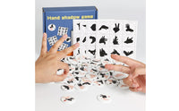 Creature Hand Shadow Cards Cognitive Training Gesture Shadow Brainteaser Cards
