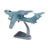Airborne Detection Plane Model Swept-Wing Detection Plane Model Twin-Tail Display Collectible