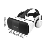 Mobile VR Headset Comfortable Fit Electronics Gear with Controller for Gamers