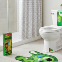 Toilet Golf Game Joke Gift Potty Putter Game Funny for Dad