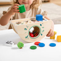 Educational Sorting Toy Reasoning Training Wooden Shape Sorting Toy