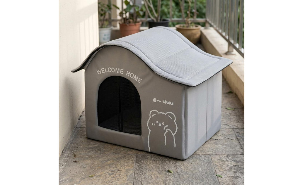Ice Pack Pet House Portable Summer Cooling Dog House Sturdy for Hot Weather