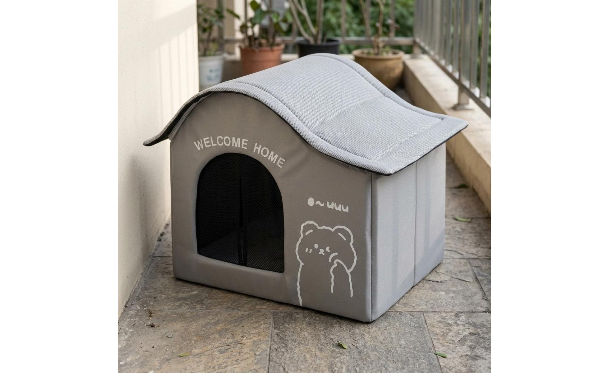 Ice Pack Pet House Portable Summer Cooling Dog House Sturdy for Hot Weather