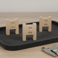 Piano Black Key Height Block Easy to Use Black Key Measuring Block