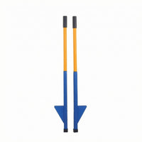 Wooden Stilts Wood Foam Handle Stilts for Children, Stilt Stands for Kindergartens, Traditional Folk