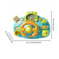 Musical Driving Simulator Toy Educational Musical Steering Wheel Toy for Infants