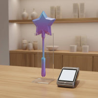 Star Wand Card Holder Lightweight Tap to Pay Wand Quick Recognition