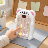 Bear Rhythm Game Music Whack-a-Critter Game Light up for Children