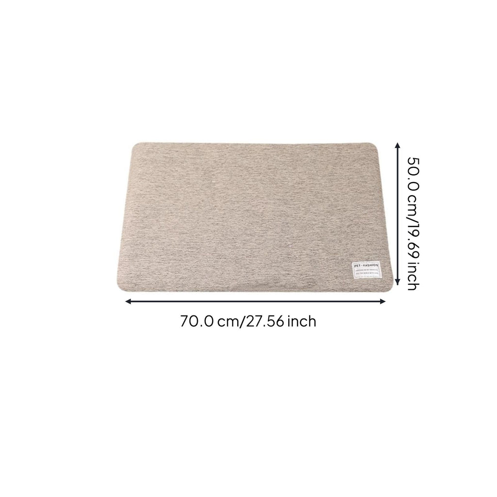 Dog Bed Mat, Winter Warm Kennel Pad, Soft cleanable Pet Sofa, Suitable for Small, average, and Large Dogs and felines