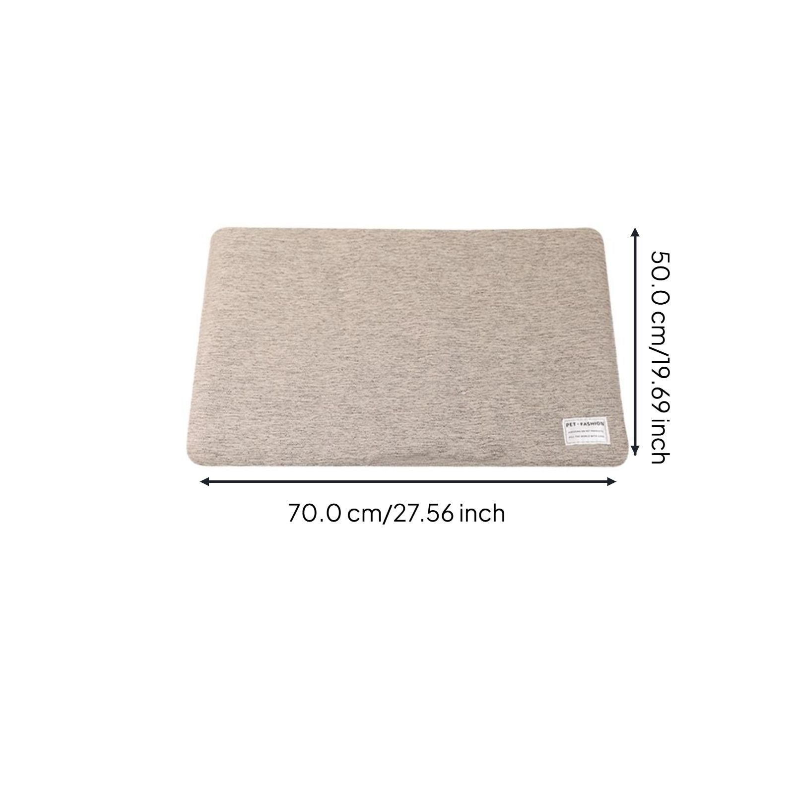 Dog Bed Mat, Winter Warm Kennel Pad, Soft cleanable Pet Sofa, Suitable for Small, average, and Large Dogs and felines