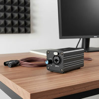 48V Audio Input Device Booster Low Noise Audio Input Device Preamp Balanced