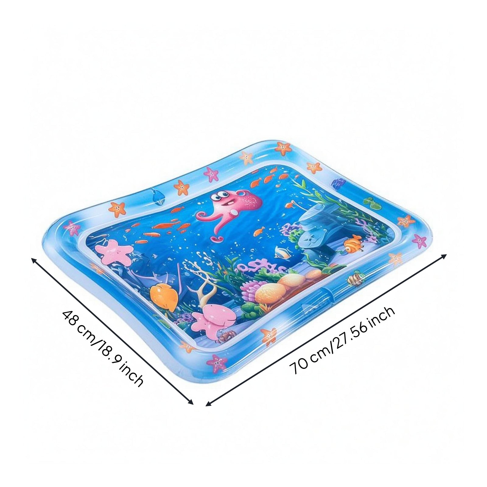 Ocean Abdominal Time Mat PVC-Like Baby Water Play Mat Hand-Eye Coordination