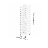 Art Supply Drying Rack Large Capacity Storage Furniture Sturdy Metal Mesh