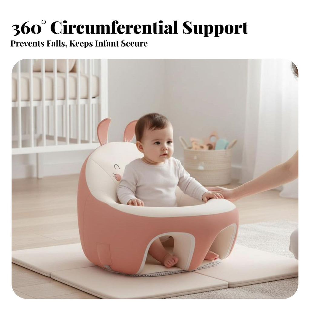 Inflatable infant Sofa Skingentle Sit-Training Chair Easy to Clean for Toddlers