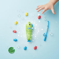 5 Pieces Retractable Aquatic Creature Game Hand-Eye Coordination Interactive