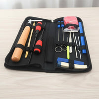16 Pieces Piano Tuning Tool Set Portable Piano Maintenance Toolkit Organized Storage Case for Music Studio Supplies