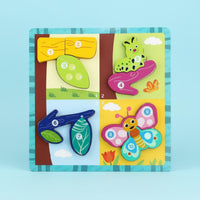 Wooden Creature Game Board Cognitive Training Young Child Cognition Board