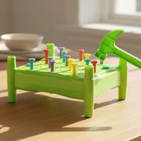 Kids Hammering Nail Game Educational Young Child Pounding Peg Toy