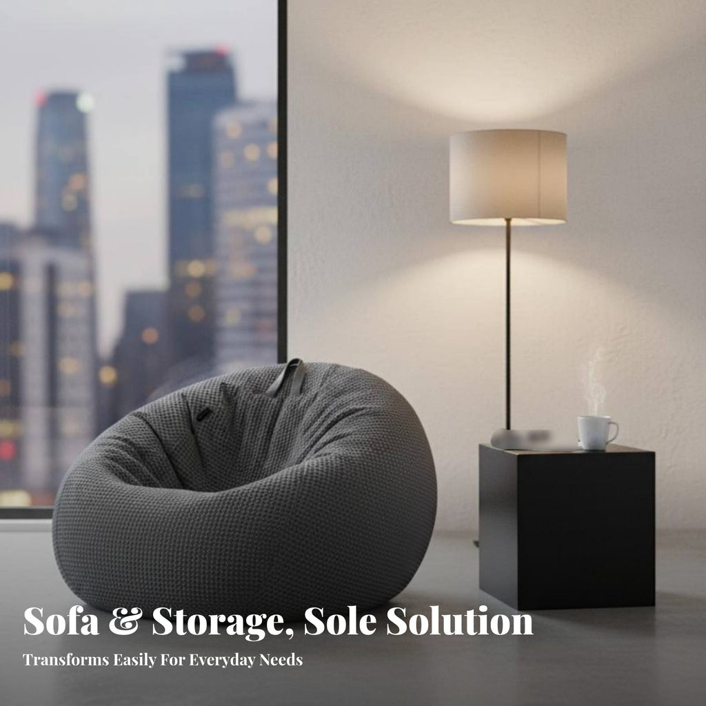 adaptable Lounger Removable and cleanable Cover creatureShaped Plush Chair Space-Saving Skingentle for Parents, Living Room