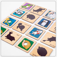 Threading Puzzle Fine Motor Skills Wooden Animal Sorting Board Educational Style