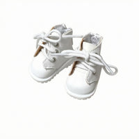 Doll Ankle Boots Ribbed Sole Miniature Footwear Realistic Design