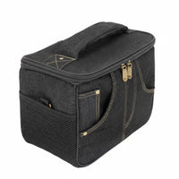 Guitar Amplifier Carrying Bag Shoulder Strap Compatible Denim Style amps Storage Bag With Pockets Musical Instrument Accessory for Artists