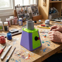Model Paint Shaker Type-C Powered Art Supply Tapered Body for Hobby Desk