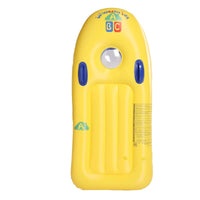 Inflatable Water Buoyant Toy Carry Handles Clear Bottom Raft Welded Seam