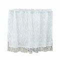 Lace Car Window Curtain Easy Installation Double Layer Car Adjustable Automotive Interior Accessory for Infants, Kids, Road Trips, Travel
