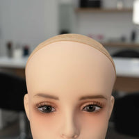 Hairpiece Display Head Realistic Look Female Mannequin Head with Makeup Versatile Hairpiece Display for Retailers, Retail Store, Boutique