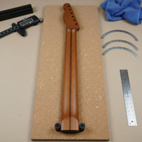 Electric Guitar Neck 21 Frets Music Instrument Part Back Center Stripe