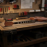 LP Guitar Neck Rolled Edges LP Style Neck Precision Fretwork Music Instrument Part for Luthiers