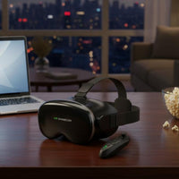 3D Movie Headset Adjustable VR Headset Anti-Blue Light for Gamers