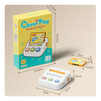 Card-Based Learning Toy Compact Educational Device Light Bar for Desk Play