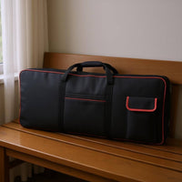 Keyboard Gig Bag Zippered Portable Keyboard Bag Front Pocket