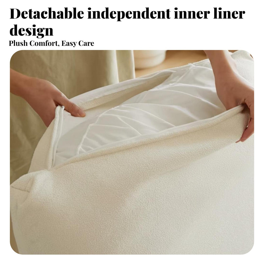 Adjustable Lazy Sofa Removable and Machine-Crestable Cover Versatile Floor Lounger Cushioned Comfort Deeply Cushioned