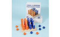 3D Connect Four Game Hand-Eye Coordination Bead Stacking Strategy Game