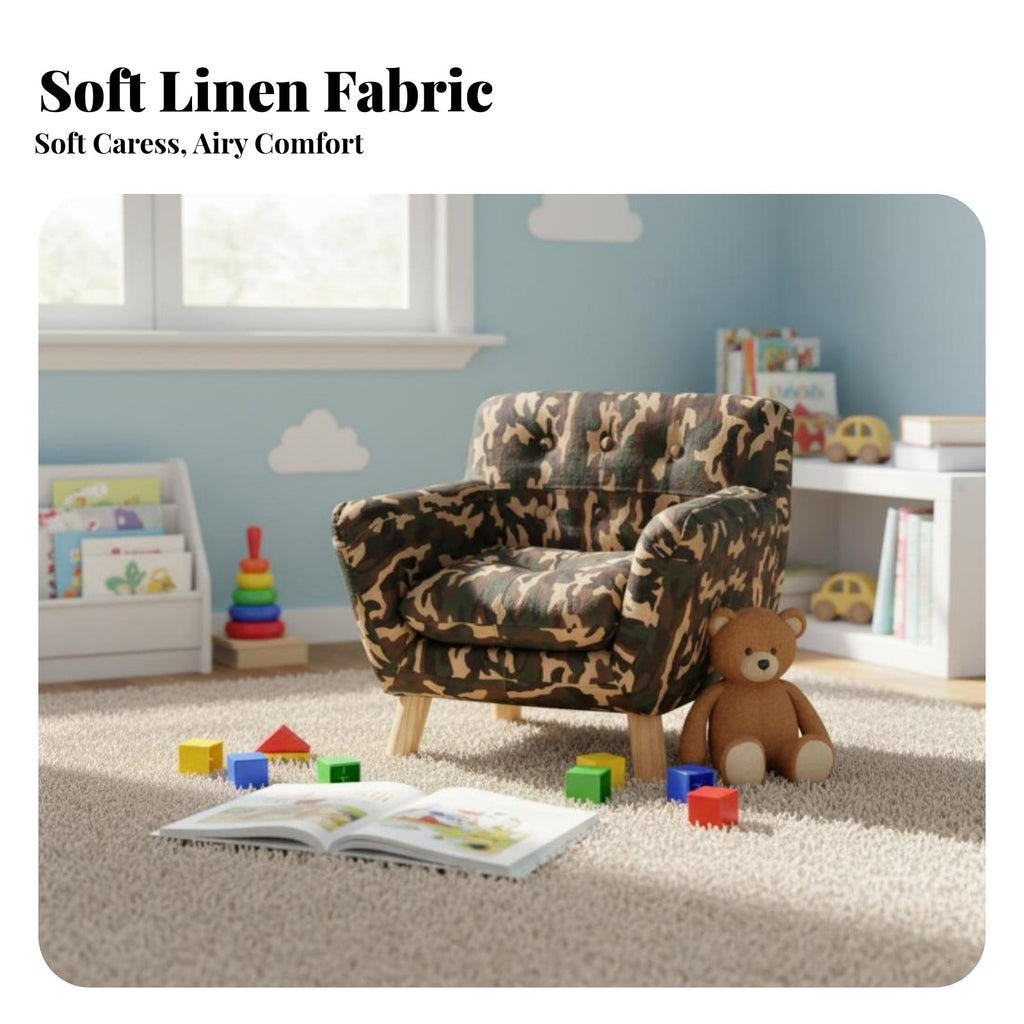 Patchwork Club Chair child-safe Size Plush Lounge Chair Colorful Appearance